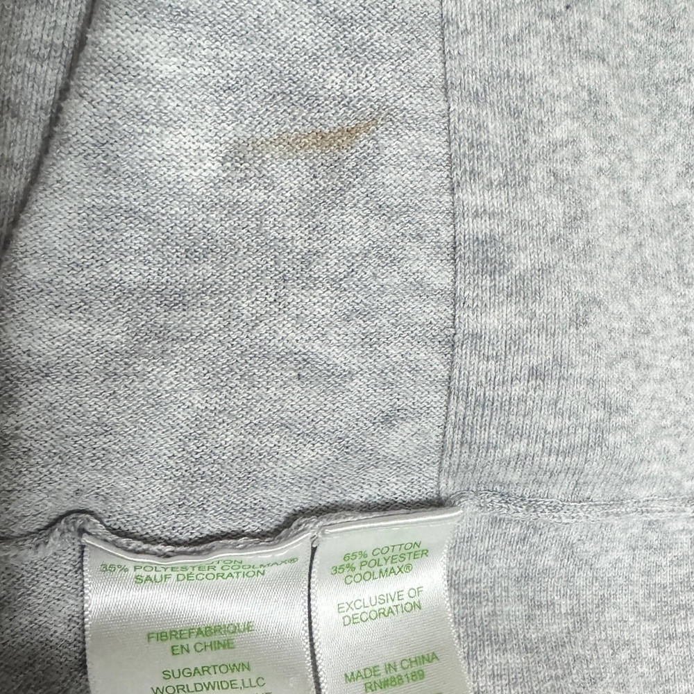 Lilly Pulitzer Arna Pullover Sweater Cotton Blend Light Grey Coolmax  Medium - Picture 10 of 10